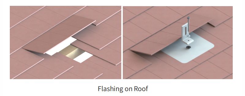 SF Shingle Roof Mount - Flashi1