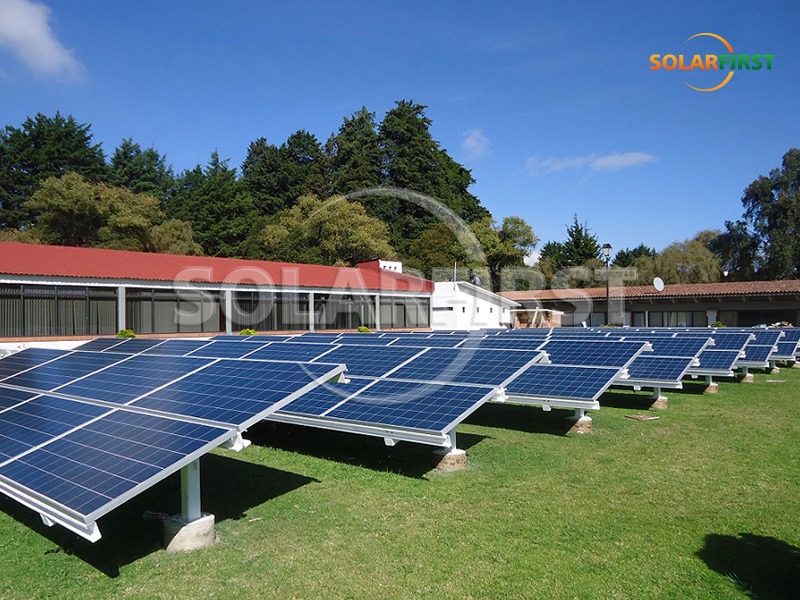230KWp Single-Column Ground Mount in Australia