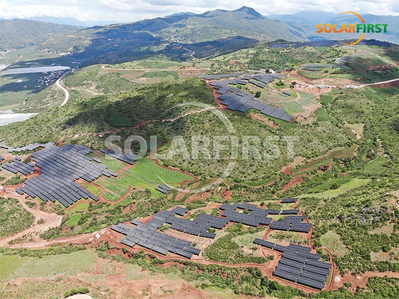 60MWp Ground Mountin Da Tang, China