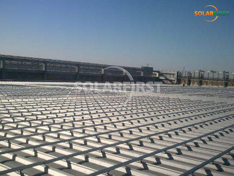 9.6MWp Metal Roof Mount in China