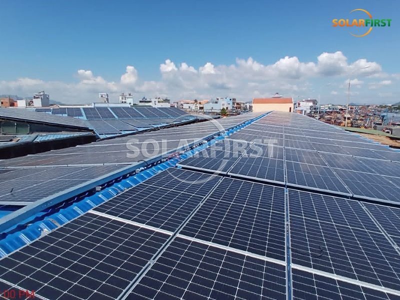 4MWp Metal Tile Roof Mount in Vietnam