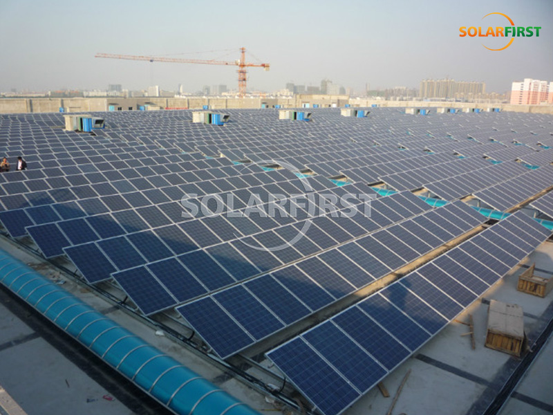2.8MW Fixed Roof Mount in China