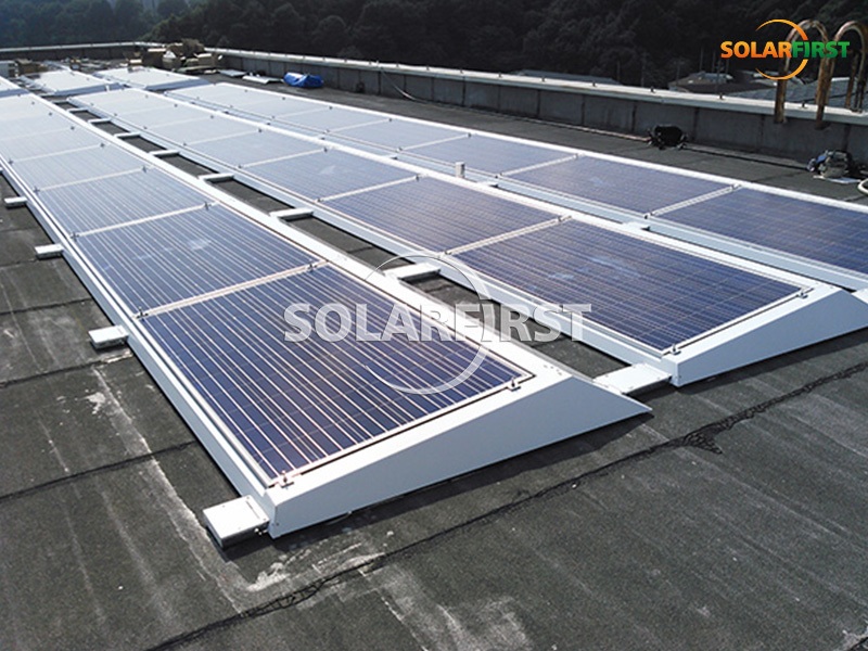 80KWp Ballast Mount in Japan