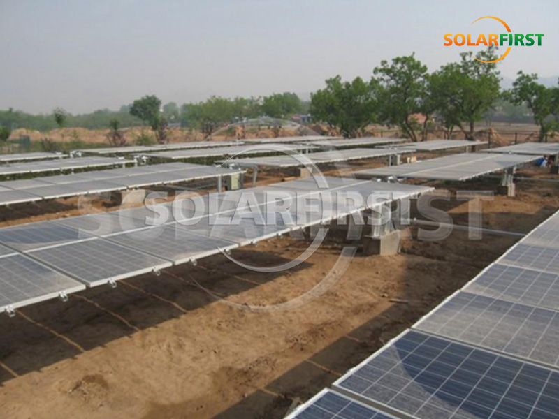 600KWp Flat Single-Axis Tracking in Qinghai