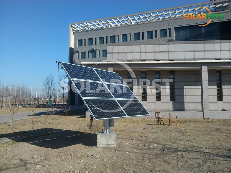 1.8KWp Dual-Axis Tracking at Tianjin University of Commerce