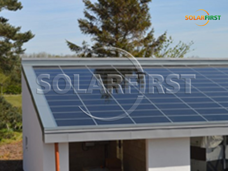 100㎡ Transparent Roof BIPV in UK