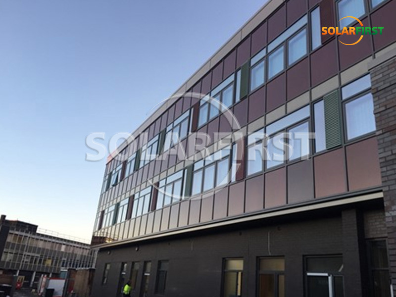 260KWp BIPV Curtain Wall in UK