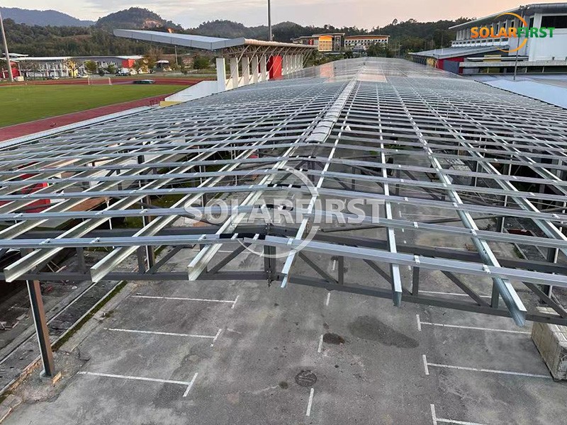 784.8KWp Steel BIPV Roof Mount in Malaysia