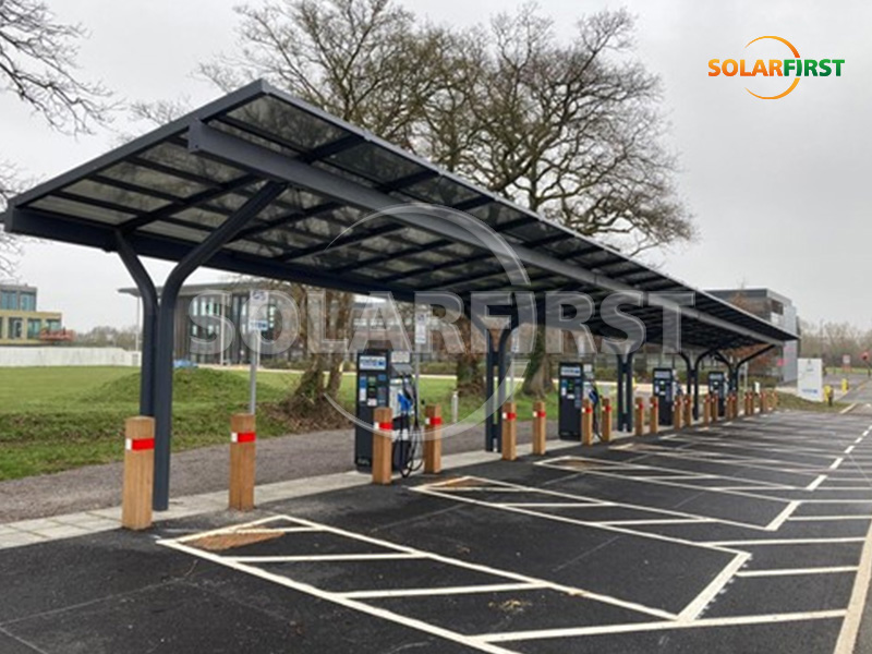 100㎡ BIPV Carport Solution in South Gloucestershire, UK
