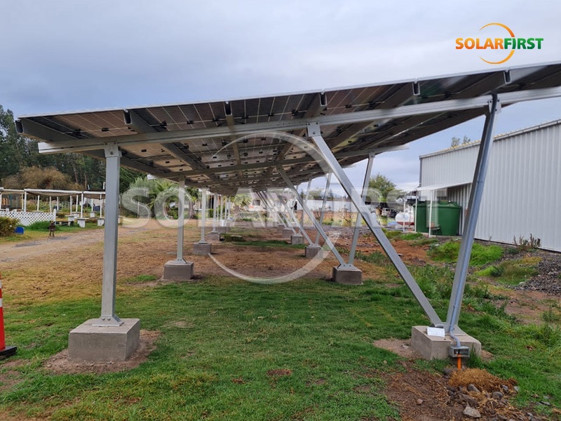 180KWp PV Carport Solution in Chile