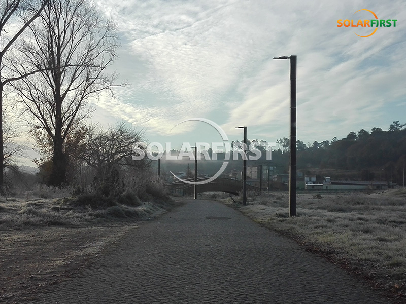 Smart Street Lamp Solution in Portugal