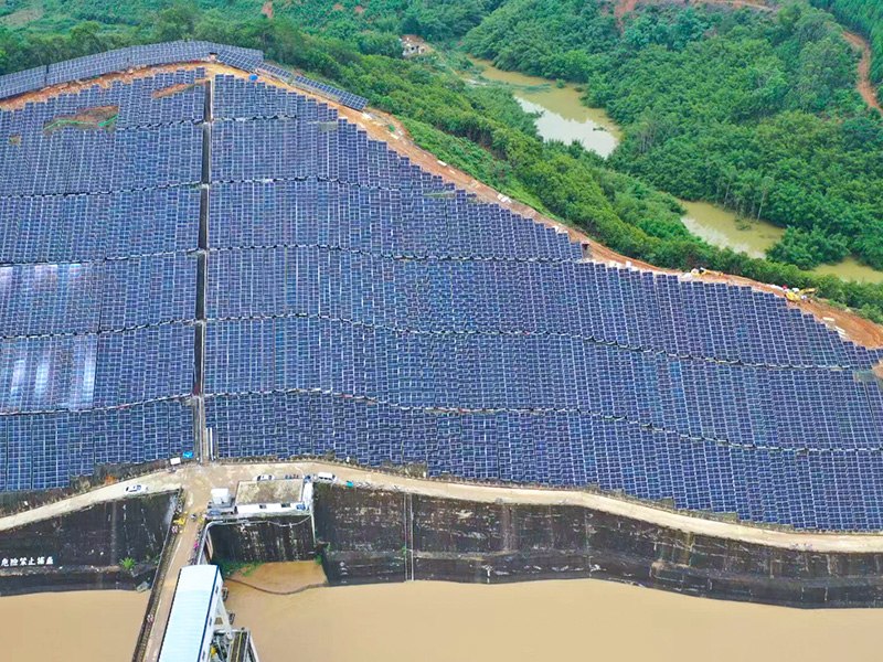 The demonstration project of large-scale steep slope flexible suspension support in Wuzhou is about to be connected to the grid for power generation