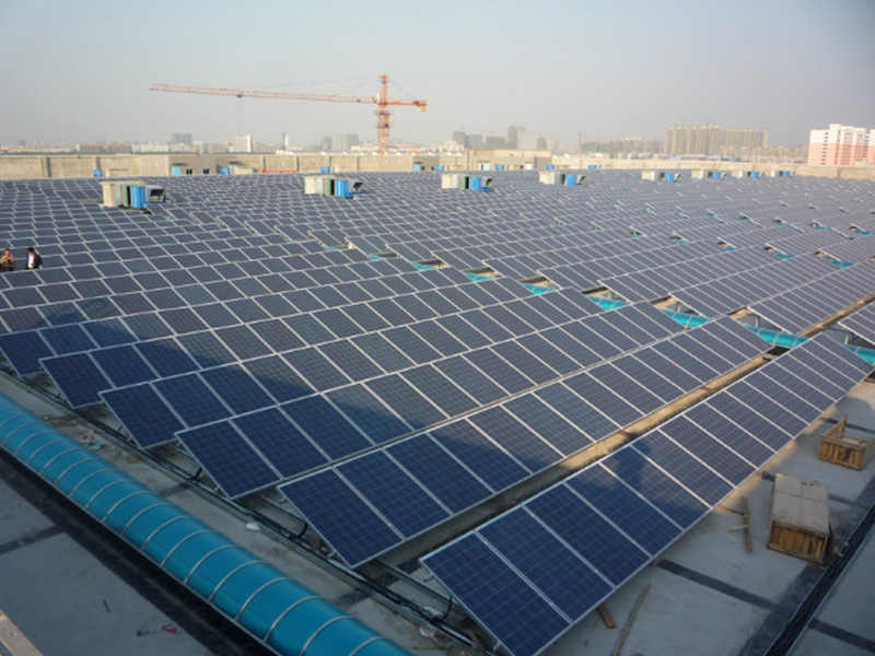 Solar First Roof Mount Series: Flat Roof Adjustable Tripod System