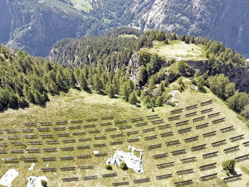 The construction of solar power stations in the Swiss Alps continues to advance, but controversies still persist