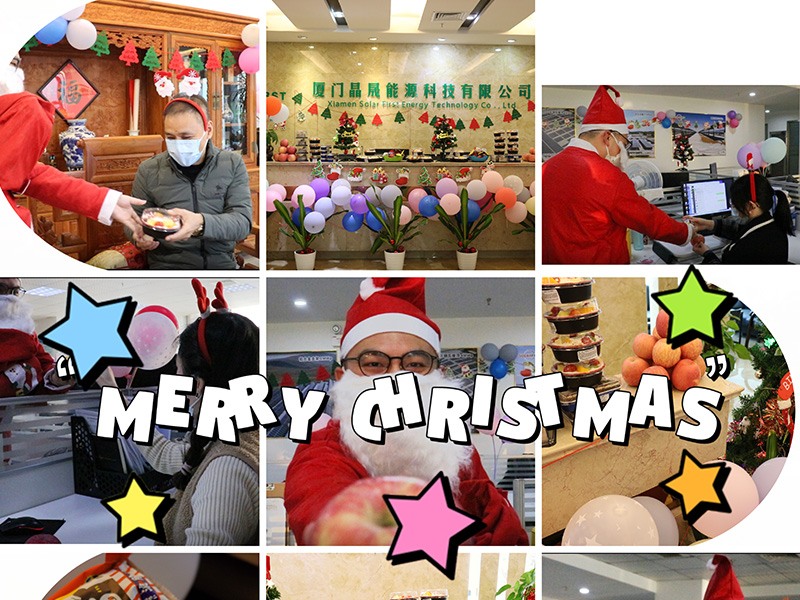 Merry Christmas! Solar First Group sends you festive wishes!