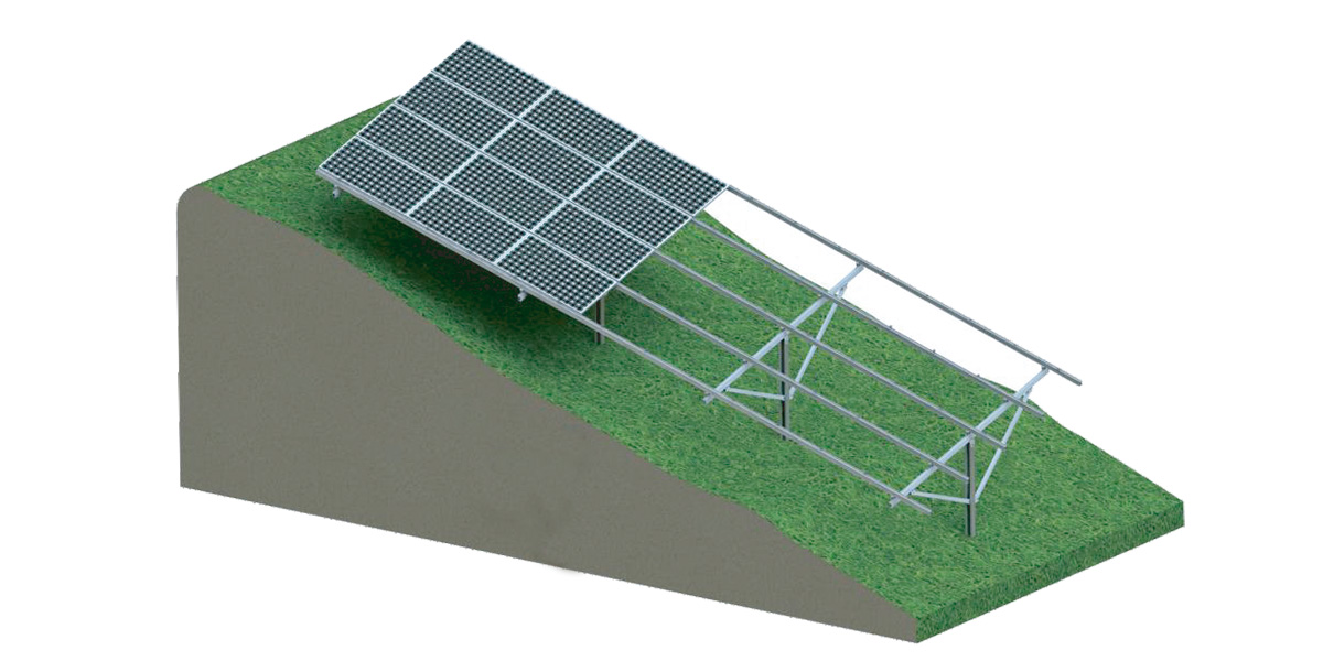 Ramming Pile Ground Mount