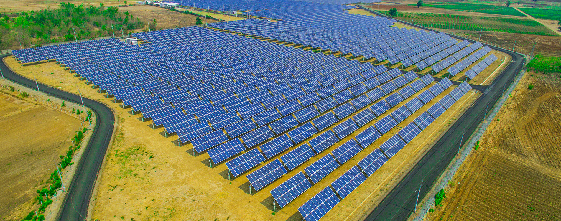 Solar First's 10MW flat-axis single-axis tracking project in Thailand was connected to the grid in December 2015