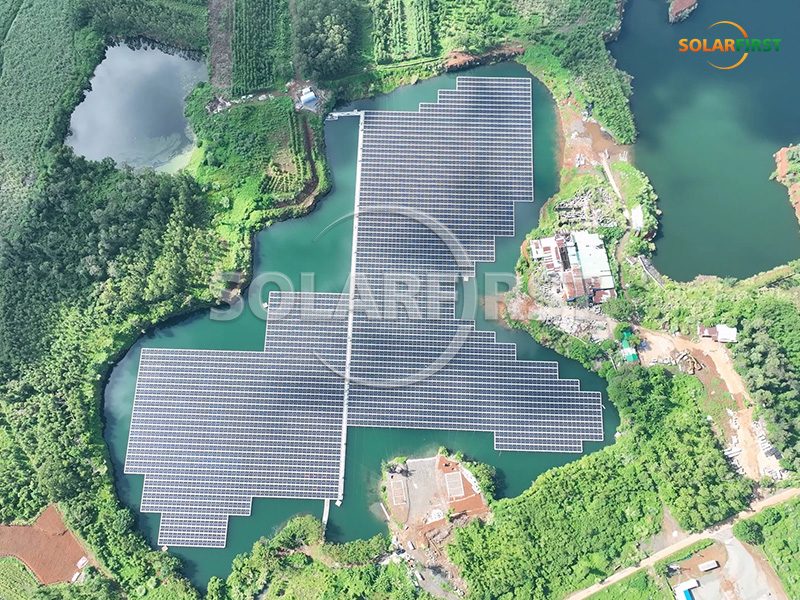 Solar First Group's Lingao County Floating Solar Project Successfully Connected to Grid, Earns Media Praise!