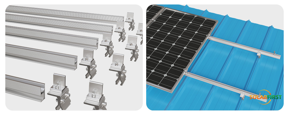 #Metal Roof Solar Mounting System