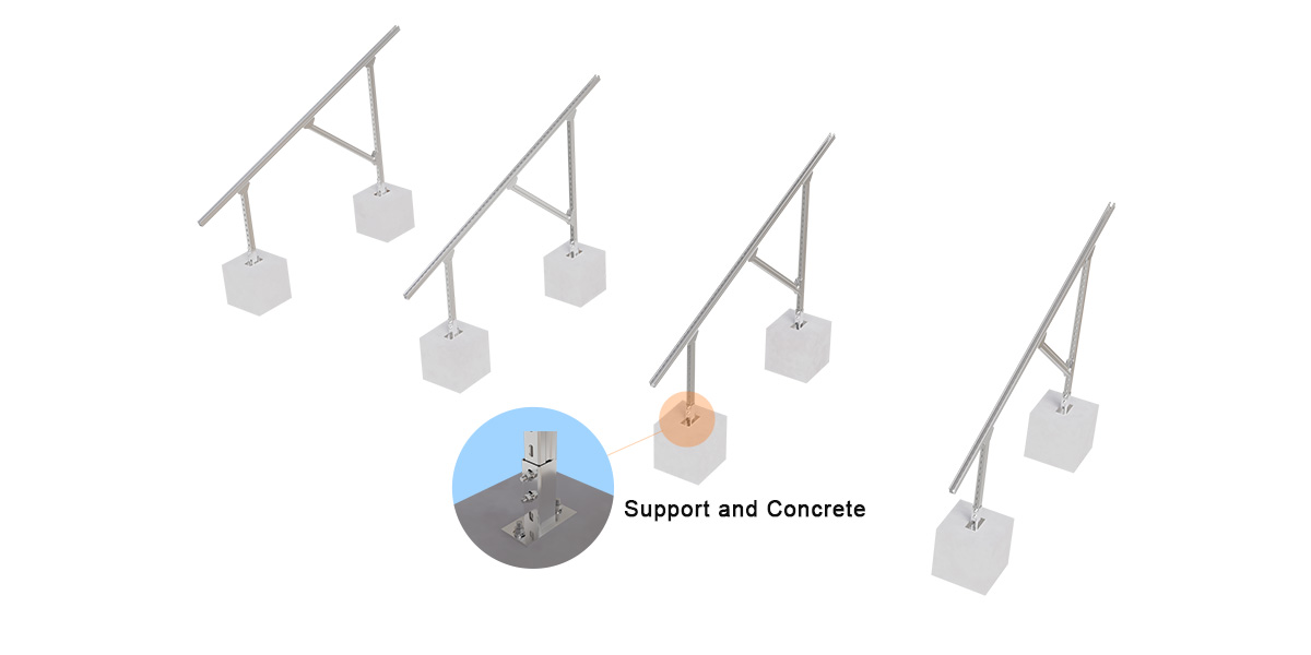 #Curved C-channel Solar Mounting