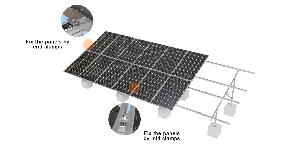 #Curved C-channel Solar Mounting