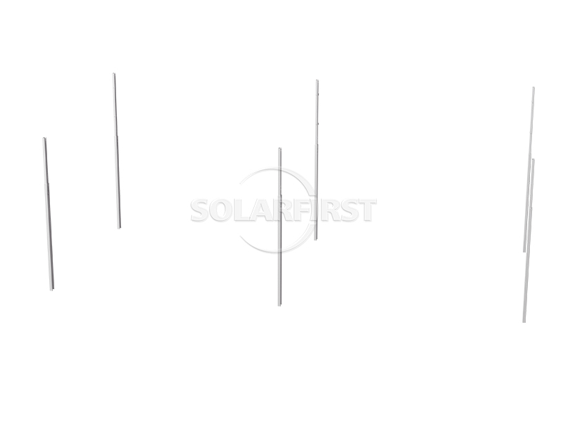#Ramming Pile Solar Ground Mounting System
