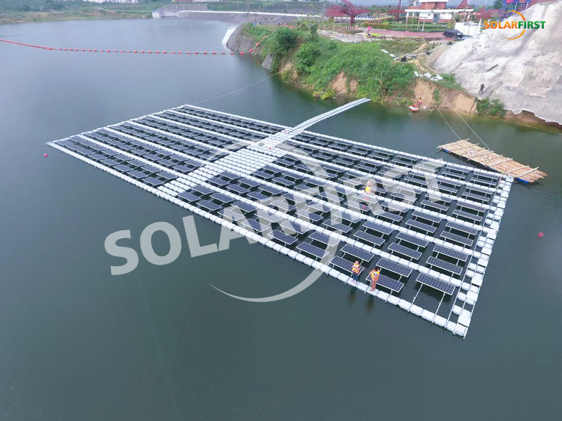 68KWp Indonesia Floating PV Plant project (1)